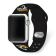 Gametime Jacksonville Jaguars Black Silicone Apple Watch Band (38/40mm
M/L). Watch not included.