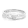 Lab-Grown Diamond Solitaire Ring In Sterling Silver 0.20ctw