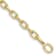 14K Yellow Gold 12mm Open Link Cable 8.25-inch Bracelet