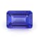 Tanzanite 6x4mm Emerald Cut 0.72ct