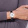 Ladies Charles Hubert Stainless Black Leather Band 36x36mm Watch