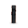 STEPHEN Rose Gold Plated Black Titanium Flat Brushed Wedding Ring With
Beveled Polished Edges 6mm