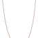 14k Rose Gold 1.7mm Solid Polished Spiga 20 Inch Chain