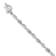 Rhodium Over 14k White Gold Diamond Bracelet