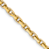 10k Yellow Gold 4.2mm Hand-Polished Fancy Link Bracelet