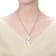 Pear Shape Freshwater Pearl Solitaire Pendant In 14K Gold Over Sterling Silver
