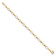 10k Yellow Gold Polished Religious Fish Link Bracelet