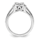 Rhodium Over 14K White Gold Lab Grown Diamond VS/SI GH, Cluster Ring 0.739ctw