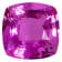 Pink Sapphire Loose Gemstone Unheated 9x9mm Cushion 3.3ct