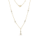 Fresh Water Pearl 14k Yellow Gold 17" Necklace