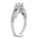 Rhodium Over 14K White Gold Eternal Promise Lab Grown Diamond Halo
Complete Ring 1.008ctw