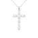 4-5mm White Cultured Freshwater Pearl Sterling Silver Pendant W/Chain