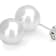 Polished Ball Stud Earrings In Sterling Silver 9mm