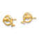 14k Yellow Gold Children's Dolphin Stud Earrings