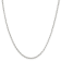 Sterling Silver 2.5mm Oval Fancy Rolo Chain Necklace
