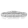 CZ Tennis Bracelet In Sterling Silver