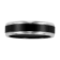 6.5mm Comfort Fit Band in Black Titanium with Brushed Finish