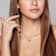 Rachel Zoe Pave CZ Snake Collar Necklace in 14K Gold Over Sterling Silver