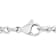 Robert Alton Mn's Dog Tag Pendant With Chain In Stainless Steel 0.05ctw