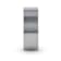 SOLAR Flat Profile Brushed Finish Men’s Titanium Wedding Band 8mm