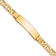 14k Yellow Gold Mariner Link ID Bracelet