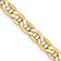 14k Yellow Gold 4.75mm Semi-Solid Anchor Chain 22 inch