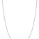 Rhodium Over 14k White Gold 0.9mm Solid Diamond-cut Round Open Link
Cable 26 Inch Chain