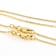 Snake ChaIn Necklace With Diamond-Cut Stations Set Of Two In 18K Gold
Over Sterling Silver