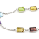 Multi-Gem 14k White Gold 18" Necklace 14.40ctw