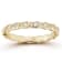 Sterling Statements 14K Yellow Gold Over Sterling Silver CZ Serpent
Scale Band Ring