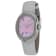 Locman Women's Nuovo Pink Mother-Of-Pearl Dial White Leather Strap Watch