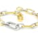 Lab-Grown Diamond Rope-Motif Bracelet In Two-Tone Gold