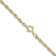 14k Yellow Gold 1.55mm Solid Cable 24 Inch Chain
