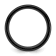 Black Zirconium Polished with Blue Imitation Opal Inlay 8.00mm Band