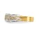 14K Yellow Gold AA Quality Mens Wedding Band