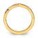 14K Yellow Gold Stackable Expressions Diamond Twist Ring 0.084ctw