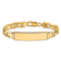 14k Yellow Gold Mariner Link ID Bracelet