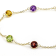 Multi-Gem 14k Yellow Gold 18" Necklace 10.45ctw