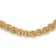 14K Yellow Gold Polished Fancy Triple Link Necklace