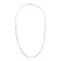 14K Yellow Gold 2.3 and 4.0 mm Paperclip Link 18 Inch Necklace