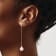 18K Rose Gold Over Sterling Silver 7-8mm Drop Freshwater Cultured Pearl Earrings