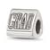 Sterling Silver Polished 2026 Graduation Bead