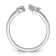 Rhodium Over 14K White Gold Lab Grown Diamond VS/SI GH, Initial Y
Adjustable Ring