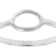 Open Oval Band Ring In Sterling Silver