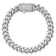 Rhodium Over Sterling Silver Monaco Link Cubic Zirconia Pavé Clasp
7.5-inch Bracelet