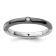 Sterling Silver Stackable Expressions Polished Half White and Black
Diamond Ring 0.044ctw