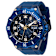 Invicta Aviator 50mm Blue Dial Silicone Band Quartz Watch
