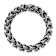 Stainless Steel Antiqued and Polished Bracelet