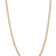 14k Yellow Gold 5.25mm Solid Open Concave Curb 20 Inch Chain