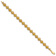 14k Yellow Gold Textured Scallop Shell Link Bracelet